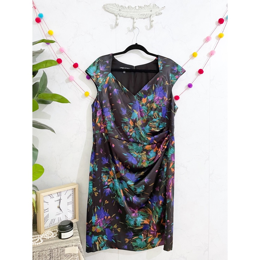 London Nights, Black Dress, 18W